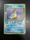 WOTC 1999 Fossil Base Set Japanese Lapras Holo Rare Vintage Pokemon Card