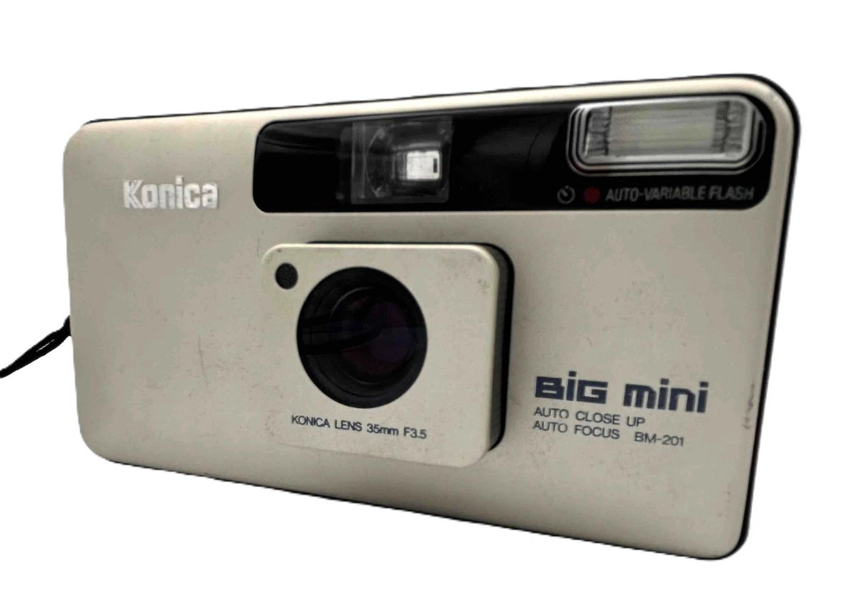 【美品動作確認済み】Konica BiG mini BM-201 Konica Big Mini BM-201 Film Cameras for sale | eBay