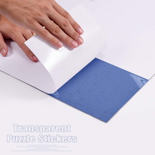 Conserver 3 X 1000 Feuilles de Colle Puzzle, 18 Feuilles Économiseur Peel and Stick,... - Photo 4/6
