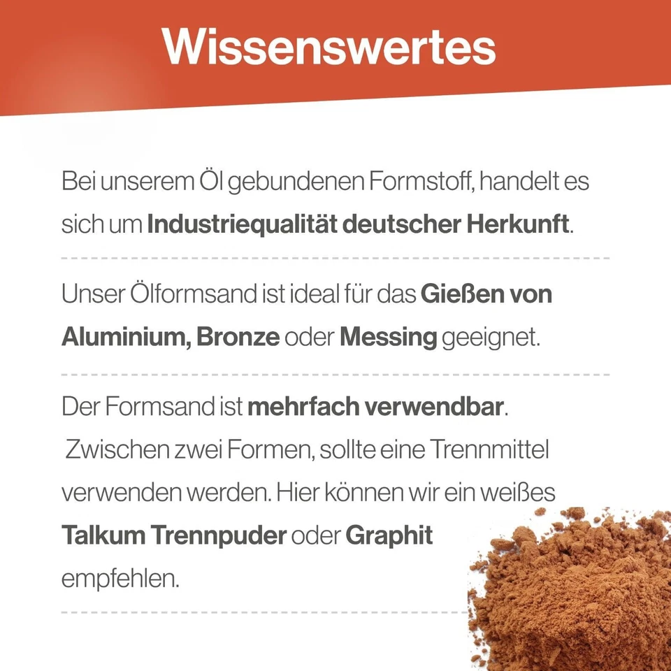 Sabbia per formatura, sabbia per formatura oleosa, sabbia per fusione,... - Immagine 2 di 4