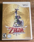 The Legend of Zelda Skyward Sword Nintendo Wii 2011 Complete w/ Manual & Inserts