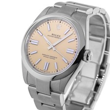 Rolex Oyster Perpetual 41mm Steel Beige Dial with White Tag 134300