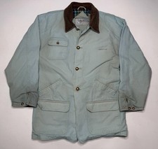 Vintage Boeing DCAC MRM Flannel Lined Pigment Dyed Canvas Chore Jacket | Small