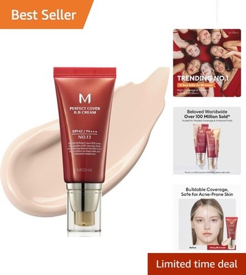 Bright Beige M Perfect BB Cream - SPF 42 Tinted Moisturizer for Flawless Skin