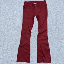 Burton Dryride Ski Snow Pants The White Collection Waterproof Shell Women's XS