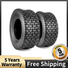2- 16x6.50-8 TURF TIRES 4 P.R. Tubeless Tractor Rider Mower 16x650-8