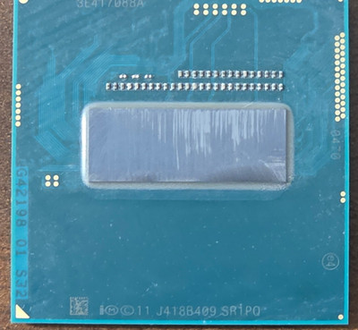 INTEL CORE i7-4710MQ QUADE CORE PROZESSOR @ 2.50GHZ SR1PQ Sockel G3 / rPGA946B