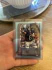 2025 Topps Chrome - Rookie Autographs Jaxson Dart #RA-JD Teal Refractor /299