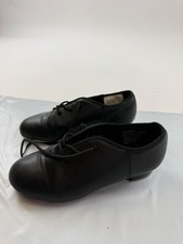 Revolution Tap Shoes Adult Size 8 Black Oxford Lace Up Dance Style 521