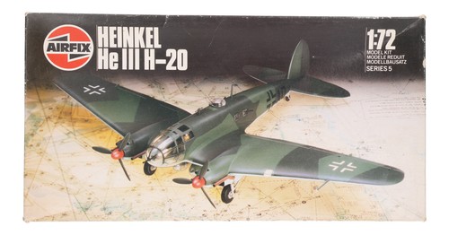 05021 Airfix escala 1:72 Heinkel He III H-20 - lanzamiento 1986 (usado) | Zustand: Used