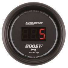 Autometer 6359 Sport Comp Digital Boost Vacuum Gauge