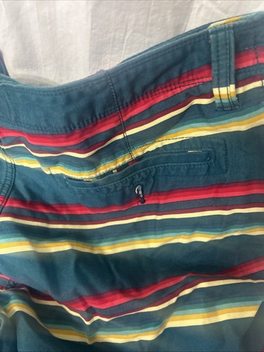 VTG 90’ Style Arizona Jean Co Mens Shorts SZ 36 Classic Fit Multicolor Aztec - Picture 5 of 6