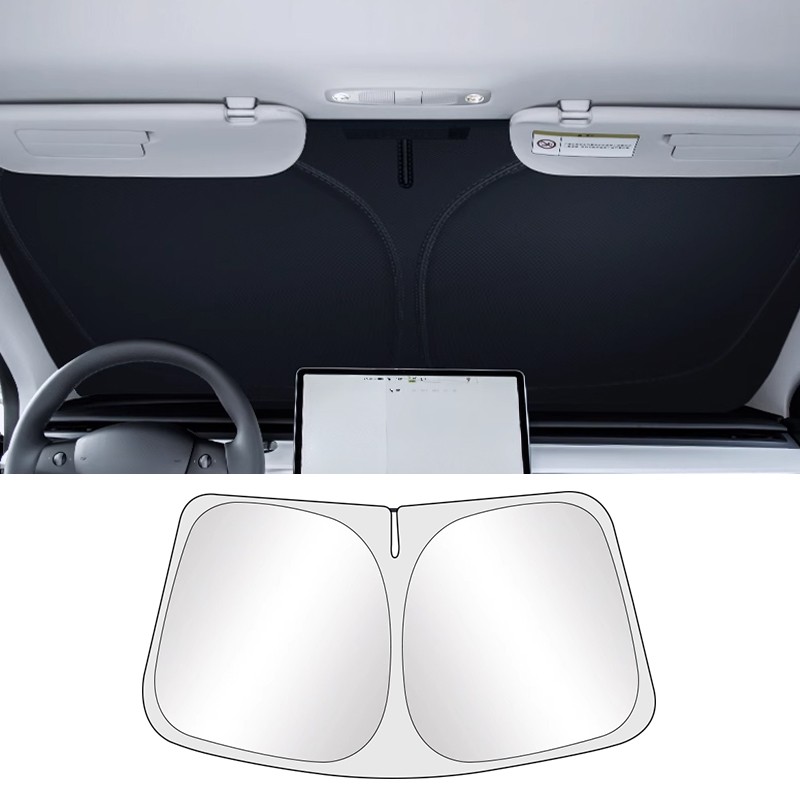 For Chevy Silverado 1500 Car Windshield Sun Shade Visor US Flag UV Block Cover