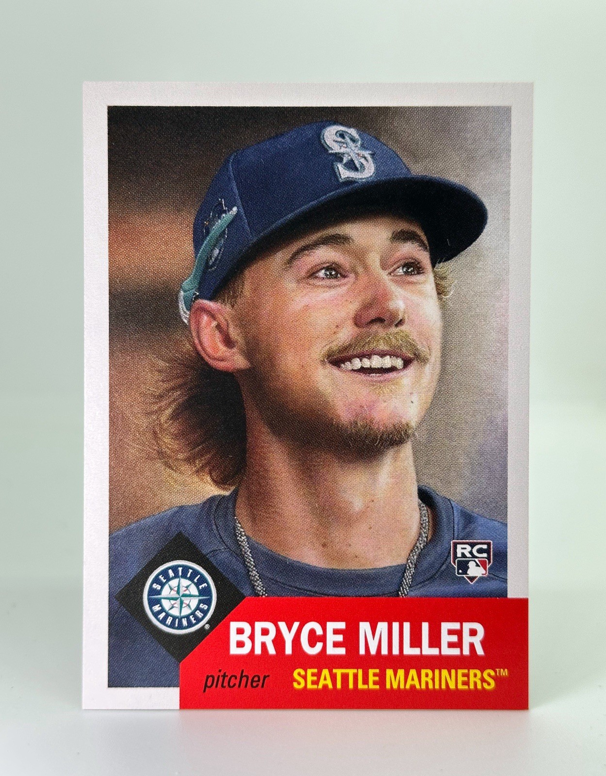 2023 Topps Living Set #672 BRYCE MILLER RC Rookie