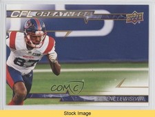 2023 Upper Deck CFL CFL Greatness Gold Eugene Lewis #CG-EL READ 0kb5