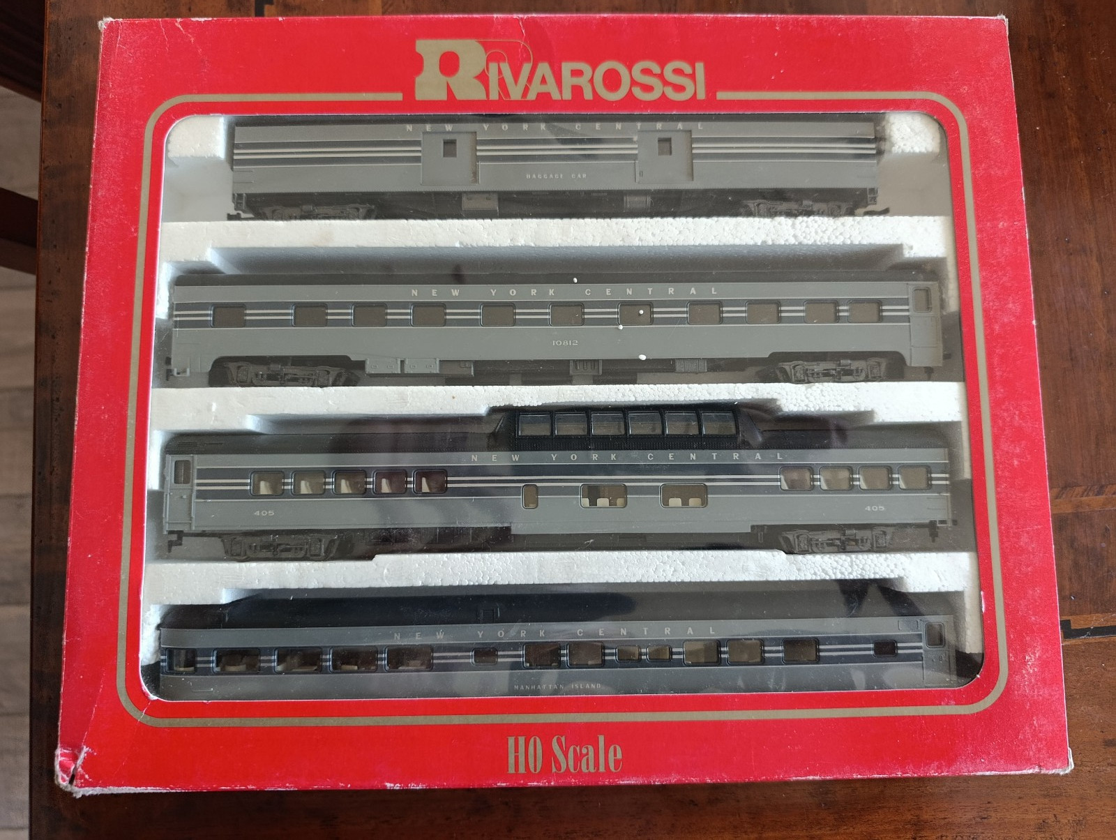 Rivarossi H0 6946 Carrozze passeggeri New York Central 1930's heavyweight Set A