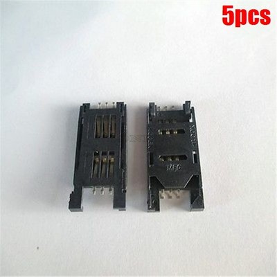 Type Handset Sim Card Slot Connector Tray 5X Socket Phone Plastic Open-Cover ce