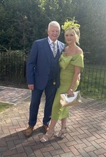 Kevan Jon Boo Bow Dress Size 4 (14)