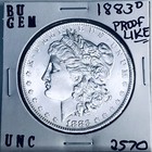 1883 O BU GEM MORGAN SILVER DOLLAR UNC MS+++ U.S. MINT RARE COIN 2570 — photo 1