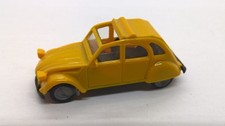 Herpa 3081 Citroen 2 CV 6 Charleston Ente offenes Faltdach gelborange (13)