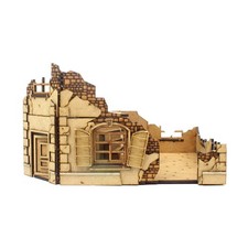War World Gaming Terrain Kits Normandy House Destroyed NM