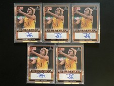 2022 Pro Set Power Copper Jeremy Sochan  Auto Autograph RC Rookie Lot Of 5 