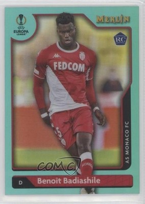 2021 Merlin Collection Chrome UEFA Club Competitions /199 Benoit Badiashile 0z8s