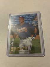 Rare! Eduardo Perez Error Card Fleer 96