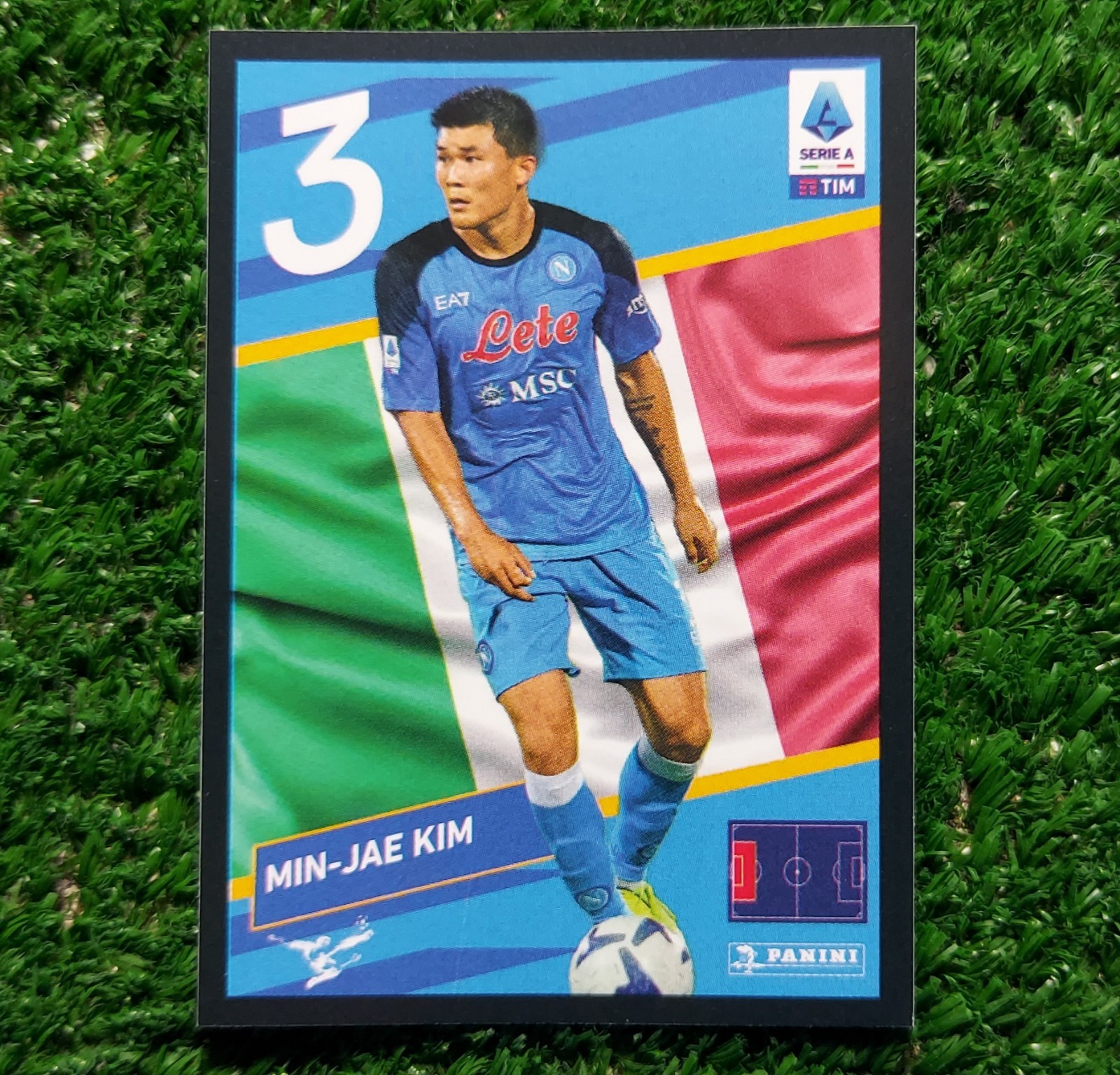 FIGURINA CALCIATORI PANINI CELEBRATION 2022/23 NAPOLI N°6 KIM 2023 ⚽️