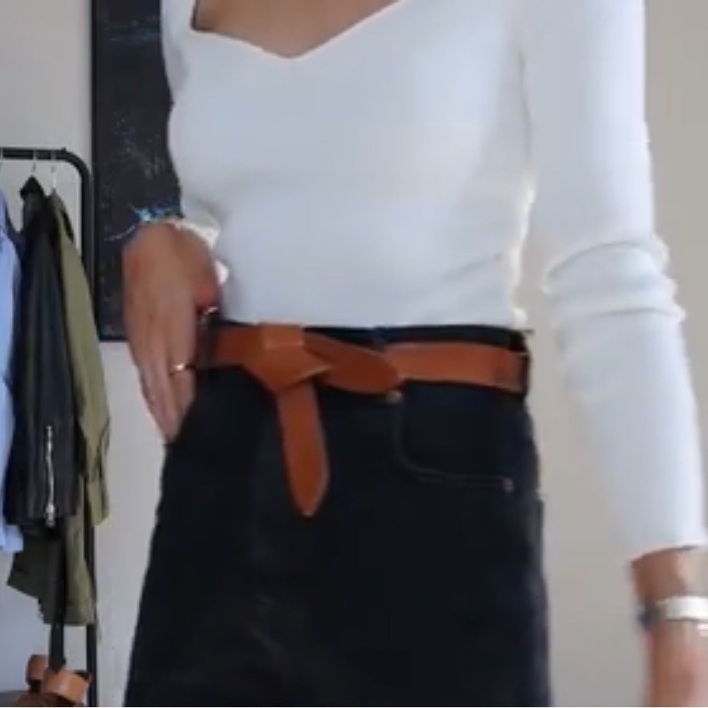 Isabel Marant Lecce Leather Wrap Belt Knotted Leather Belt  display picture 2