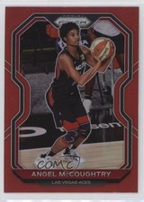 2021 Panini Prizm WNBA Red Prizm /299 Angel McCoughtry #44 10no