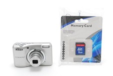   NEAR MINT Nikon COOLPIX A10 Silver 16.1 MP 5x Compact Digital Camera from Japan