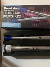 Brookstone Electronic Drum Sticks Set Of Two Sticks with Speakers