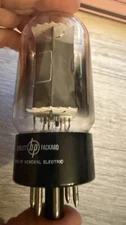RARE Vintage/ NOS GE HEWLETT Packard 6L6GC Gm MATCHED PAIR Holy Grails