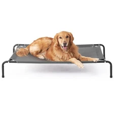 Elevated XL Dog Cot Bed, Raised Outdoor Dog Hammock for Extra Large XLarge Do...