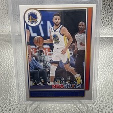 Panini 2021-22 NBA Hoops Stephen Curry #18 Golden State Warriors Basketball Card