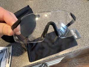 ESS ICE Eyeshield Kit - CLEAR LENSES ONLY w/ Cases & Op Drops Ballistic Lenses
