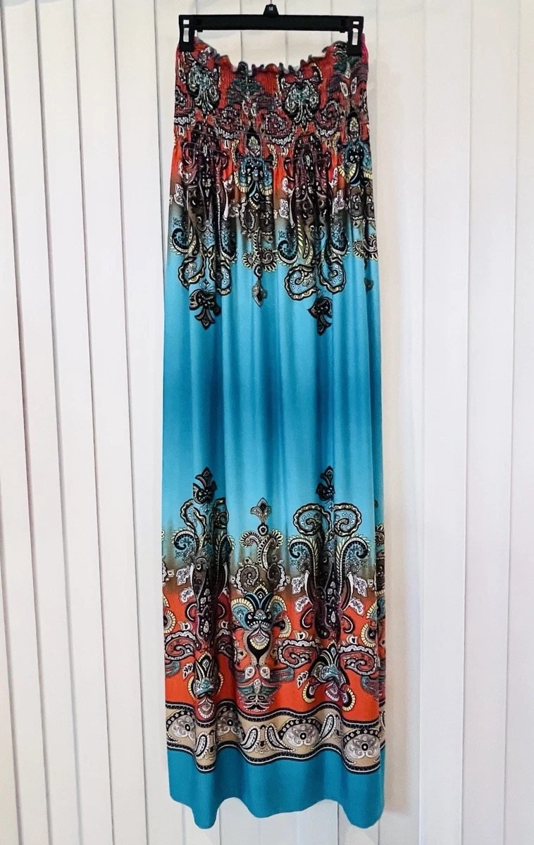 bailey blue maxi dress Kiyonna Plus Size Bailey Square Neck Maxi Dress main image 0