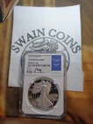 2025 W American Silver Eagle NGC PF70 Ultra Cameo Signed Edmund Moy E20-24