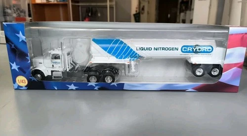 1/43.FREIGHTLINER FLC 120 CRYORO LIQUID NITROGEN TERMINATOR TANKER TRUCK