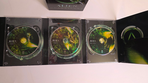 Alien Quadrilogy (DVD, 2003, jeu de 9 disques) disques bonus presque 50 heures - Photo 7/7