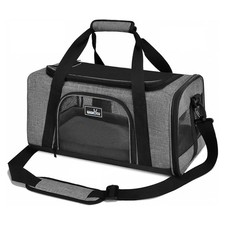 Airline Approved Pet Carrier for Cats and Small 45 cm L x 28 cm W x 21 cm H