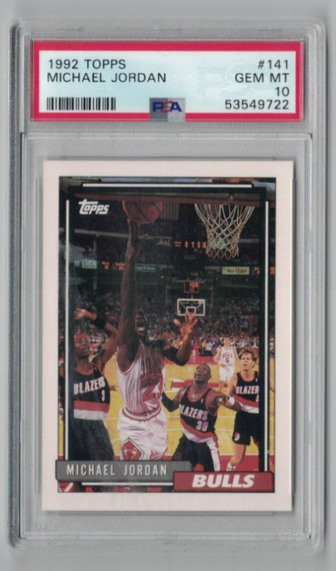 Michael Jordan graded singles U Pick all graded 9 or 10  HOF 