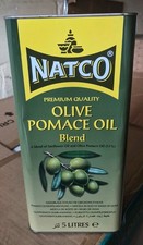 NATCO Pomace Olive Oil 5L ? Premium Quality Cooking Oil for Frying, Roasting