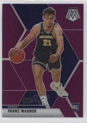 2021 Panini Chronicles Draft Picks Mosaic Purple 2/49 Franz Wagner Rookie RC z7j
