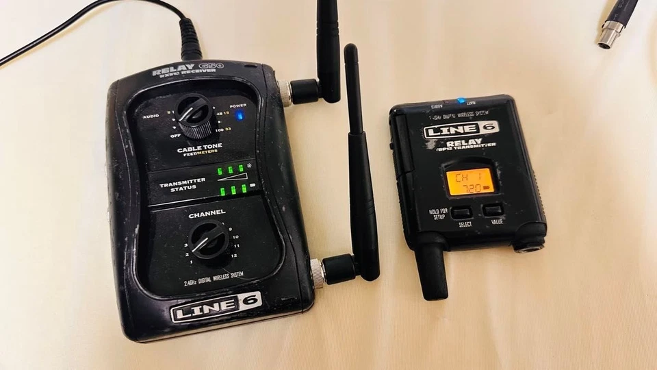 USED Line 6 Relay G50 Digital Guitar Wireless System TBP12 Bodypack Transmitter - Image 2 of 4