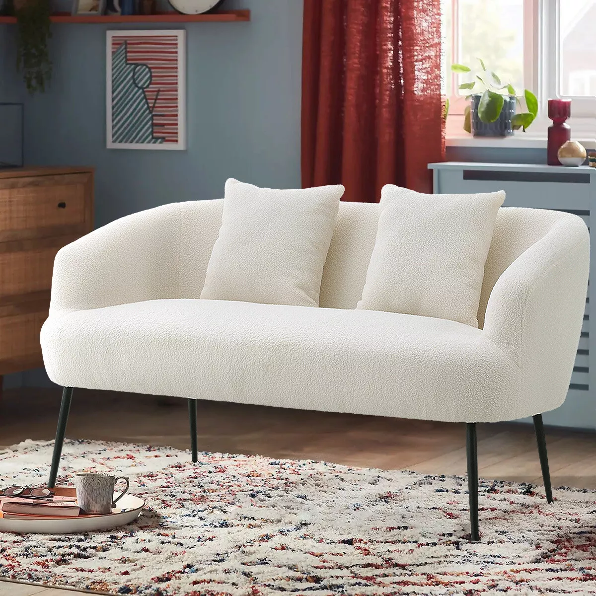 Cb2 on sale reclining sofa