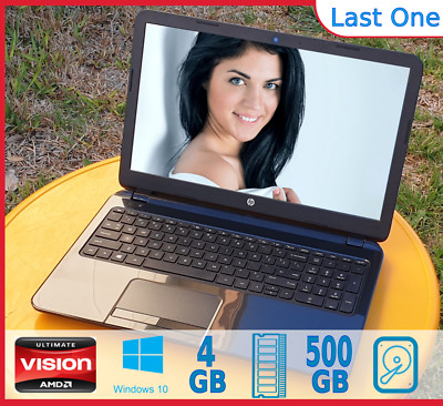  HP Pavilion 15 AMD Radeon 4GB 500GB Win 10 Office Webcam DVD-RW STAR WARS