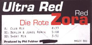 Ultra Red - Die Rote Zora / Red Zora - Used Vinyl Record 12 - T5628z