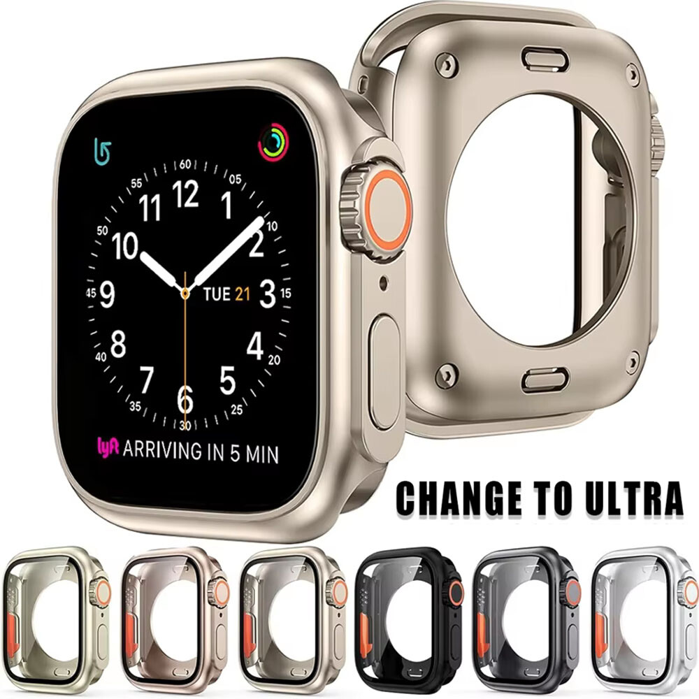 For Apple Watch Series 10 45mm 46mm Change to Ultra Case